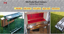 Desktop Screenshot of mkguitars.com